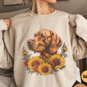 Vizsla Mom Sweatshirt | Vizsla Lover Gift | Vizsla Sweatshirt | Vizsla Dad | Vizsla Mom Crewneck | Vizsla Dog Mom Gifts