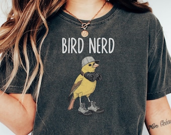 Shirt vogelnerd, shirt vogelliefhebber, grappig shirt vogelaar, shirt Twitcher, cadeau voor vogelnerd, shirt vogel, cadeau vogelaar, T-shirt vogelnerd