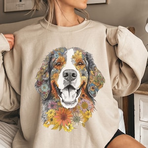 Bernese Mountain Dog Sweatshirt | Bernese Mountain Dog Shirt | Bernese Mama Sweater | Bernese Shirt