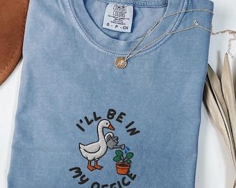 Camiseta bordada Plant Lover Comfort Colors®, camiseta Plant Mom, camiseta de jardinería botánica, regalo de la selva, regalo para mamá jardinera, regalo para ella