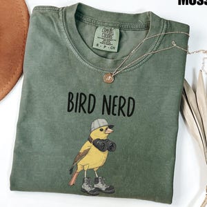Bird Nerd Shirt, Bird Lover Shirt, Funny Bird Watcher Shirt, Twitcher Shirt, Gift for Bird Nerd, Bird Shirt, Bird Watcher Gift,Bird Nerd Tee