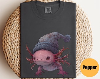 Axolotl Graphic Tees | Funny Axolotl Tee | Cute Axolotl Graphic | Cute Axolotl T-Shirt | Axolotl Shirts | Cute Axolotl T-Shirt