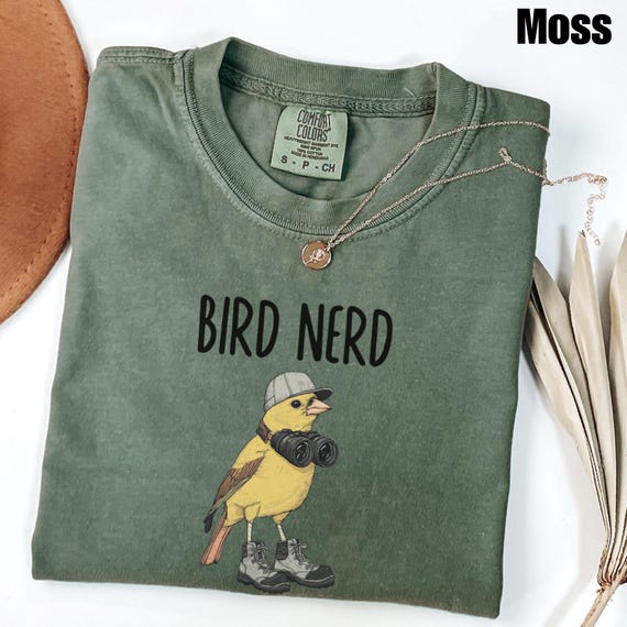 Bird Nerd Shirt, Bird Lover Shirt, Funny Bird Watcher Shirt, Twitcher Shirt, Gift for Bird Nerd, Bird Shirt, Bird Watcher Gift,Bird Nerd Tee