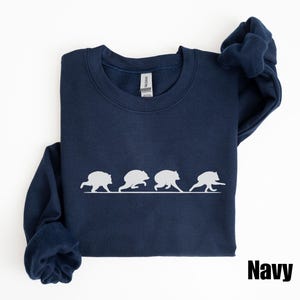 front-G Crewneck-Navy
