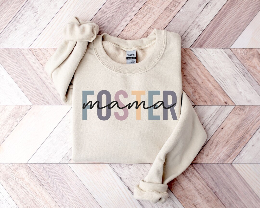 Femme Chemise Foster Care - Cadeau d'adoption T-Shirt avec Col en V
