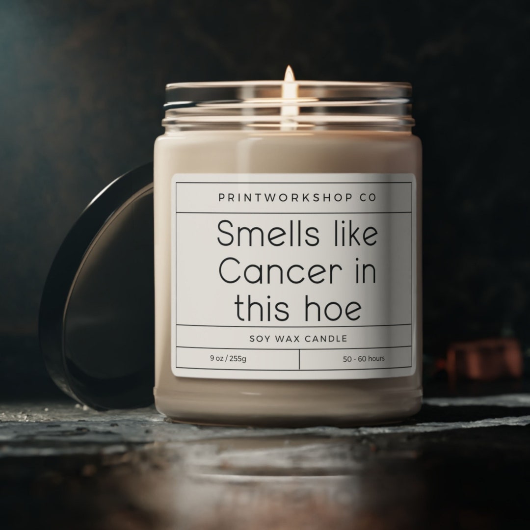 Cancer Zodiac Candle Cancer Zodiac Gifts Funny Zodiac Birthday Gift Soy