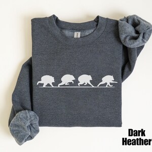 front-G Crewneck-Dark Heather