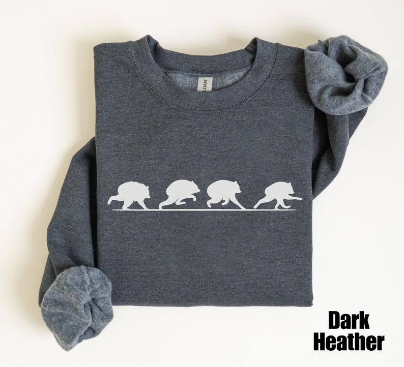 front-G Crewneck-Dark Heather