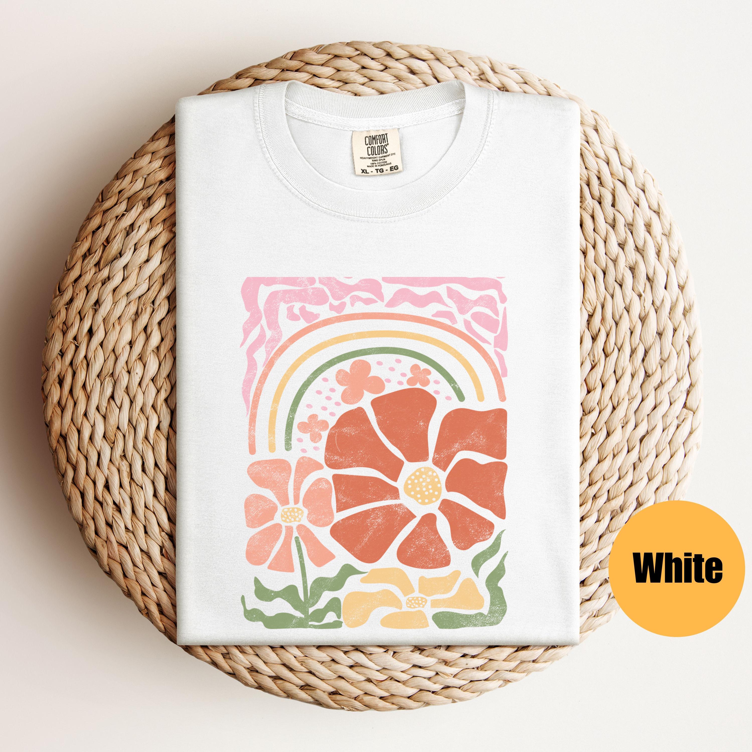 Boho Wildflowers Cottagecore Shirt | Botanical Shirt | Floral Tshirt ...