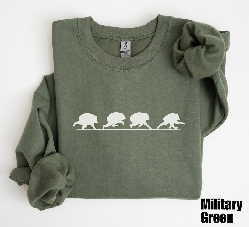 front-G Crewneck-Military Green