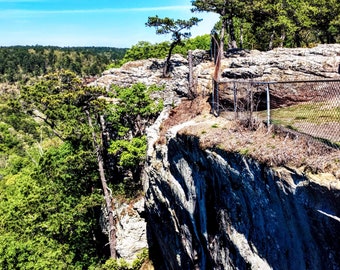 Cliff Face - Petit Jean