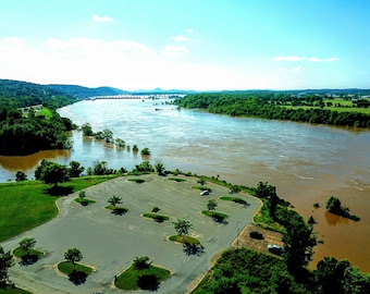 Aerial View - Arkansas River