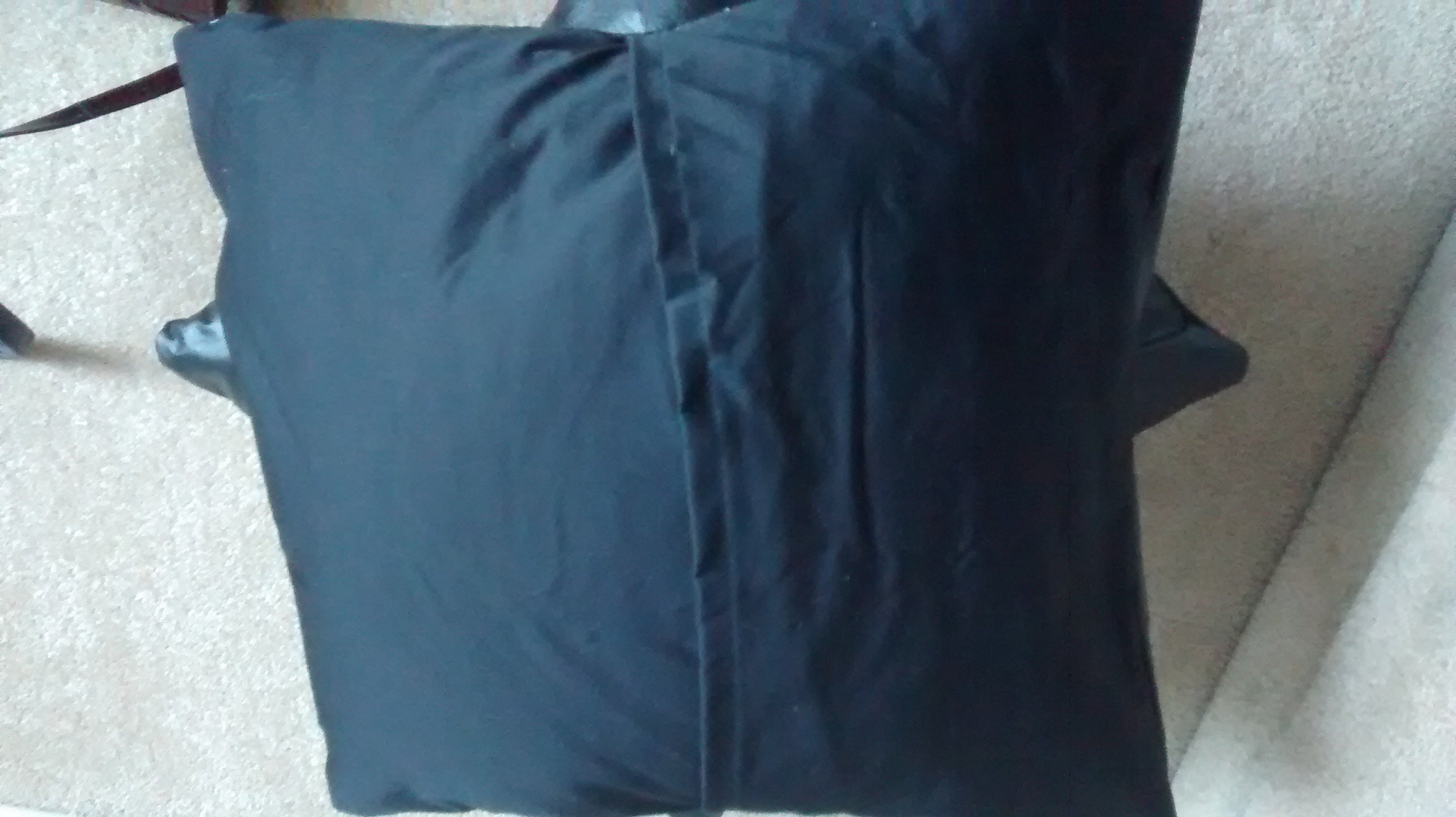 Black Faux Leather Throw Pillow Cover 18x18 Boho Throw Etsy