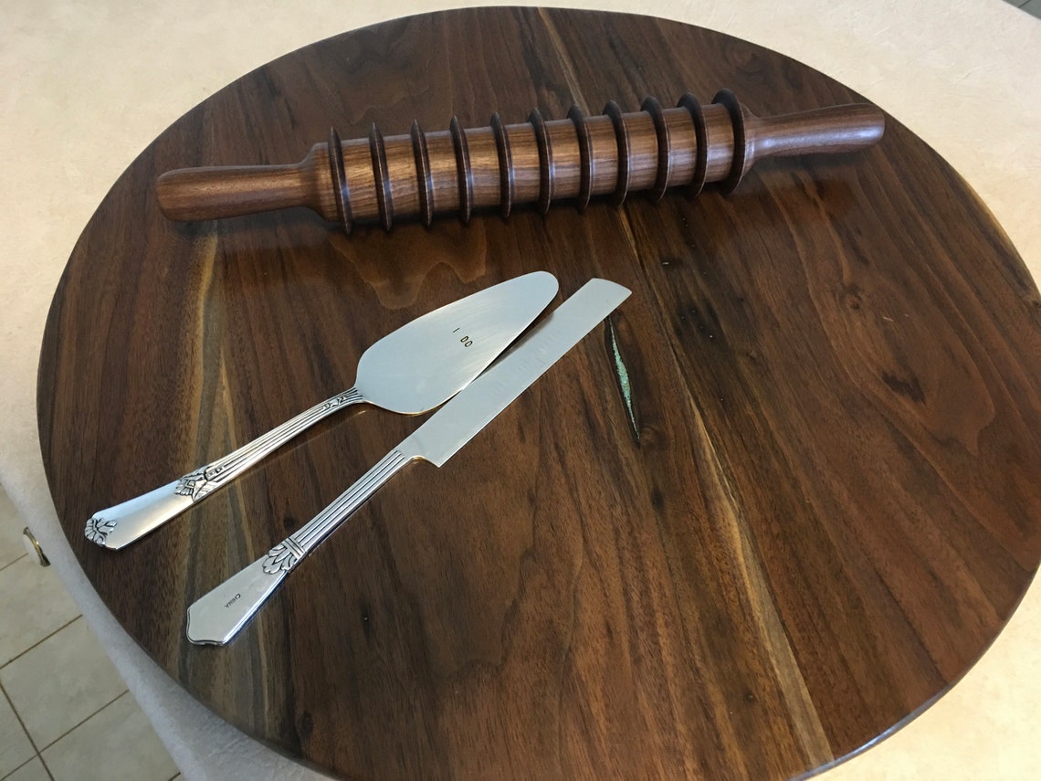 Extra Large Lazy Susan 24 Inches for Kitchen, Serving and Display. Etsy