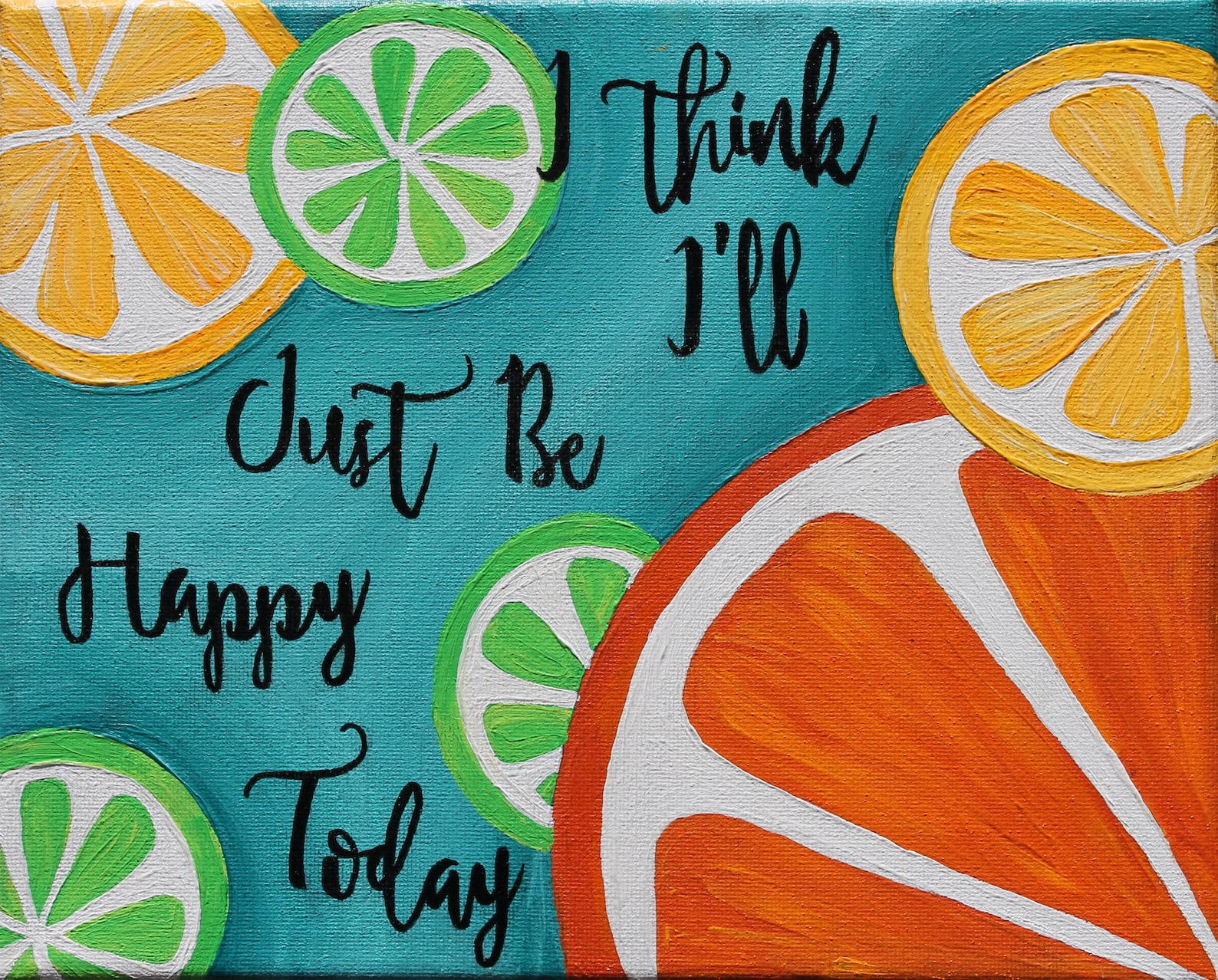Citrus in a Digital Print Inspiration Quote Art Etsy