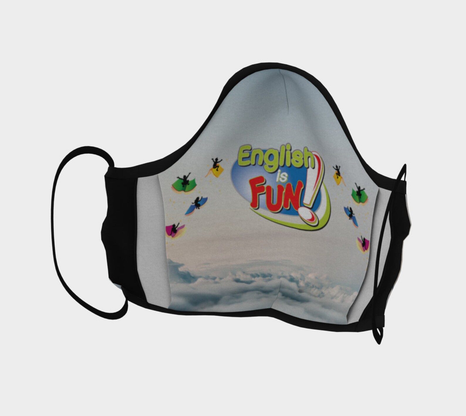 Máscara de cara del profesor de inglés Etsy España