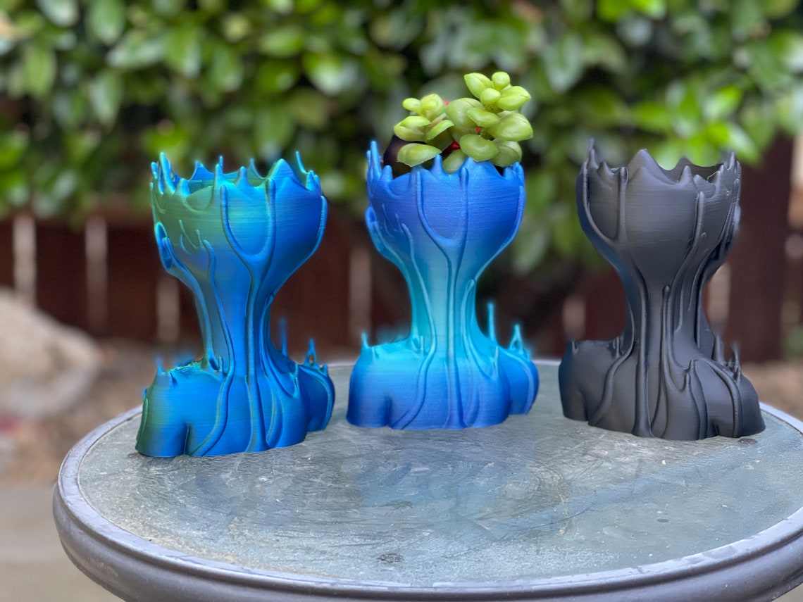 3D Druck Göttin Blumentopf Göttinnenkopf Blumentopf für Etsy.de