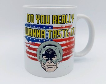 Peace maker mug, TV show, F*ck! it's Peace maker, suicide squad, funny  rude, movie character mugs
