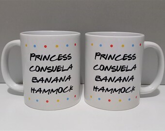 Personalized Hers and Hers FRIENDS Mug: Princess Consuela