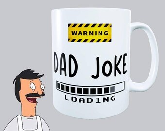 Dad Joke Loading Mug, Funny Humor Coffee Cup