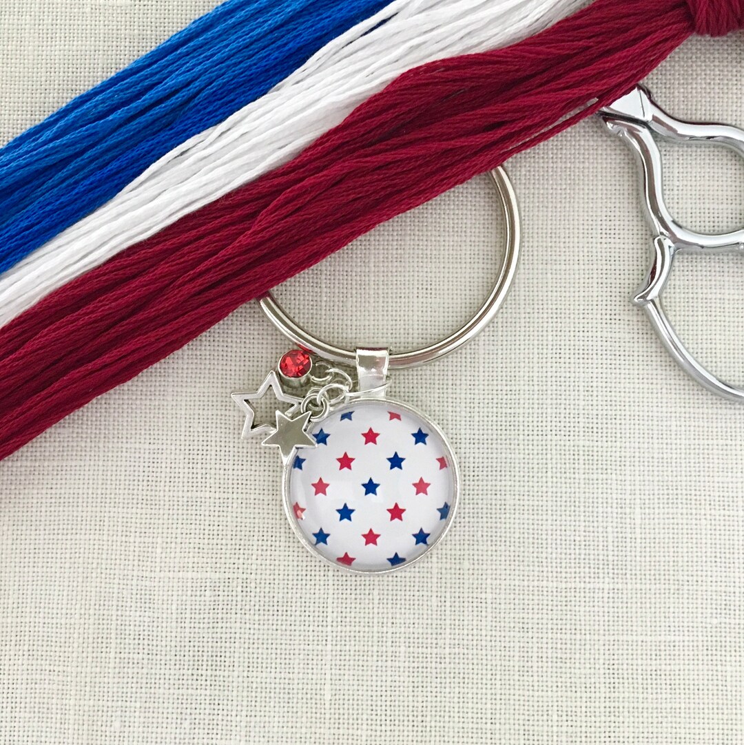Patriotic Stars Thread Keep - Etsy