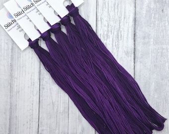 Royalty - hand-dyed DMC cotton floss variegated thread