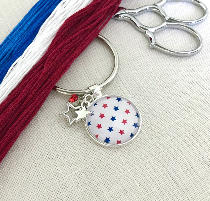 Patriotic Stars Thread Keep - Etsy