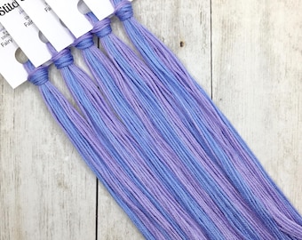 Fairy Wings - hand-dyed DMC cotton floss variegated thread.