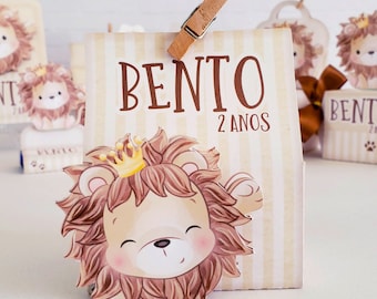 Lion Party Favor Pouch box, Custom Lion Party Decor. Lion themed decorations for party, Lion parade party. Lion Party.