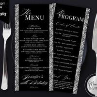  Black and White Minimalist Party Lights Design Party or Wedding Digital 