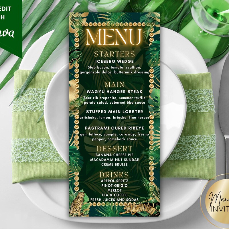 Luau Food Menu - Etsy - Page 2