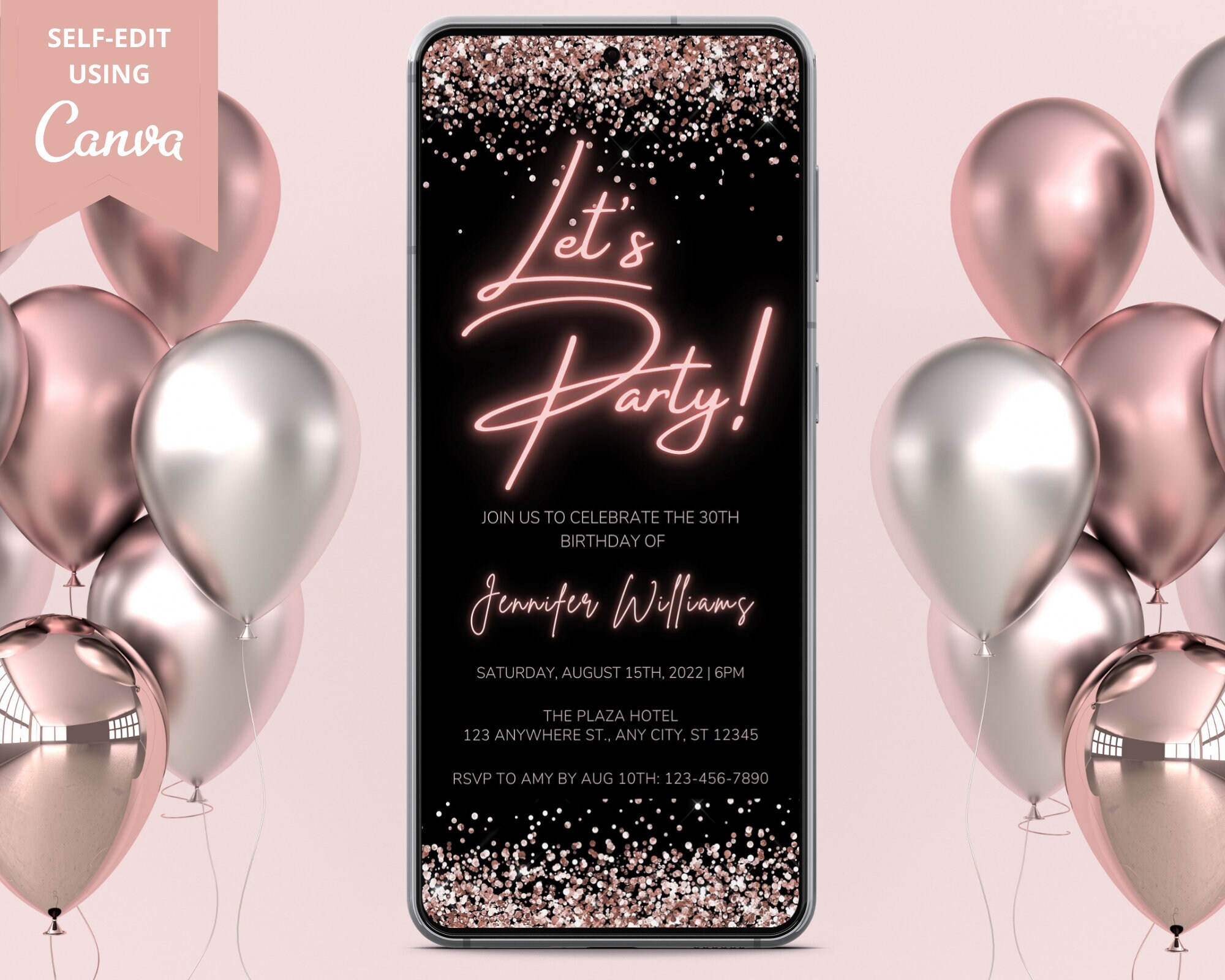 Digital birthday invitations deals