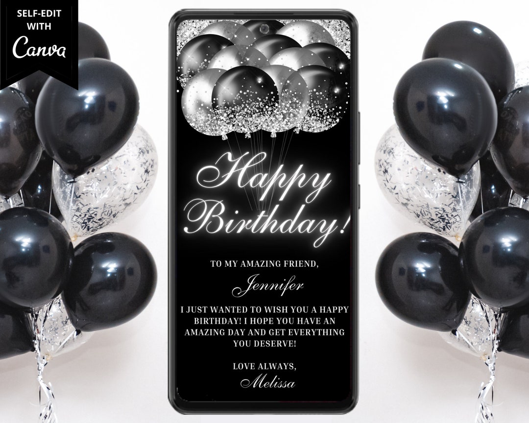 Electronic Birthday Card, Digital Birthday Card, Birthday Ecard