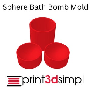 Sphere Bath Bomb Mold - Quick Processing + Shipping!
