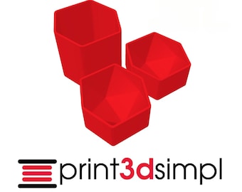 Icosaedro - Molde de bomba de baño D20