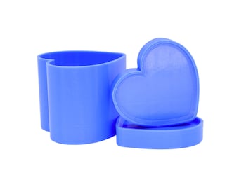 Molde de bomba de baño de corazón (redondeado) - ¡Procesamiento rápido + envío!