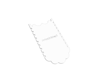 Raspador de jabón / herramienta para dar forma a la barba de Papá Noel. ¡Prepárate para Navidad con este increíble raspador de jabón!