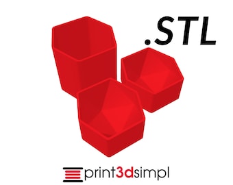 Molde para bomba de baño D20 (descarga digital STL, 6 tamaños) ¡Imprima en 3D sus propios moldes!