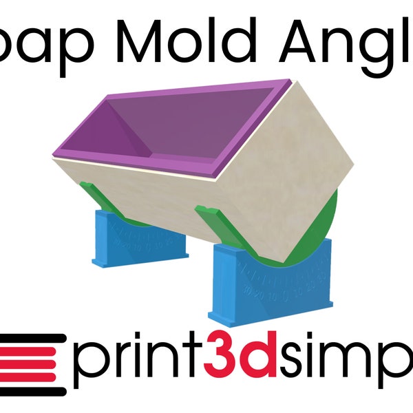 Soap Mold Angler - Get Nice Angled Effects With This New Design!