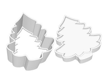 Molde para bombas de baño en forma de árbol de Navidad: ¡prepárate para las fiestas con este festivo pino!