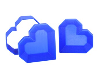 Molde de bomba de baño Heart Gem - ¡Procesamiento rápido + envío!