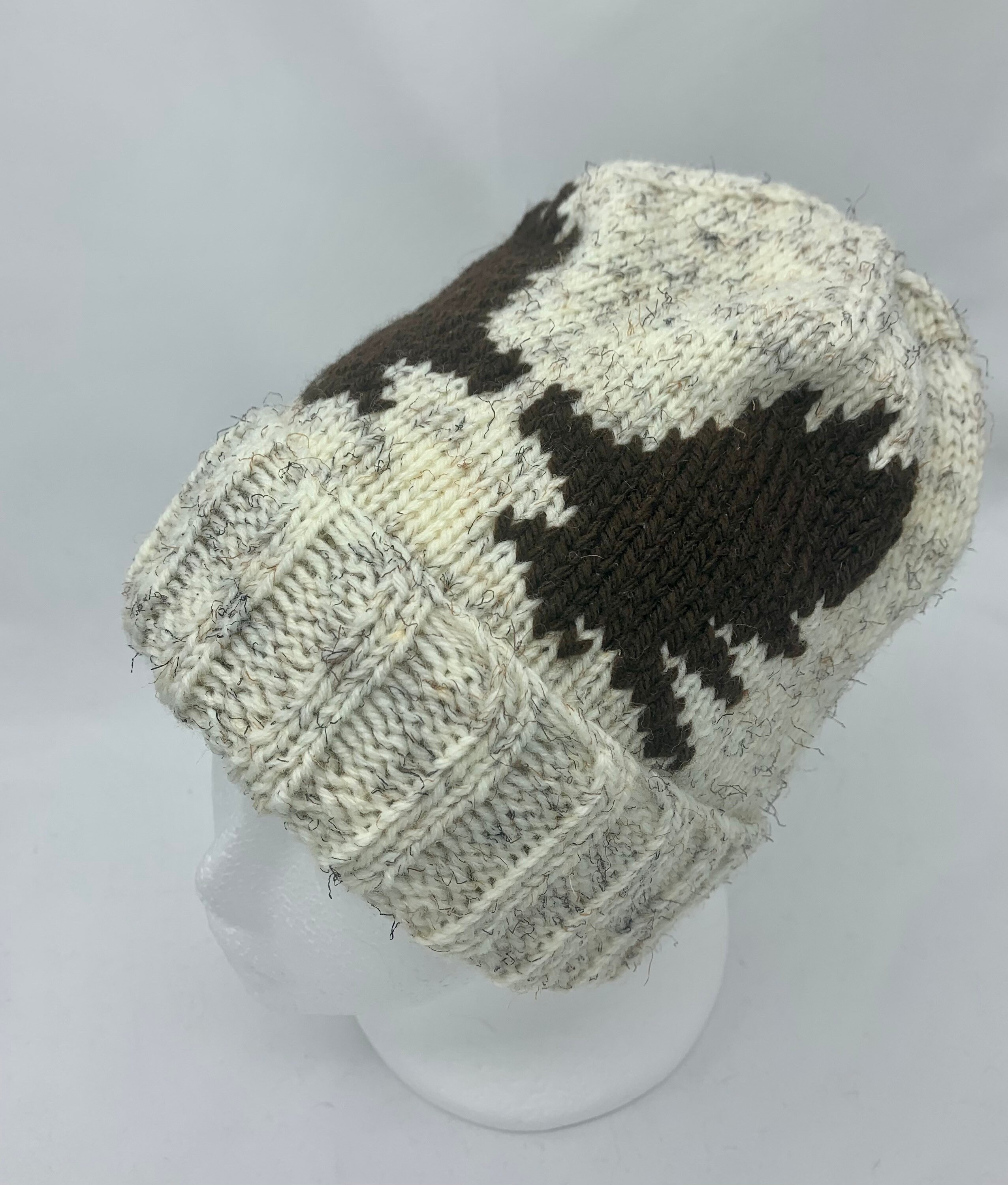 Moose Knit Hat Custom Antler Wildlife Montana Etsy