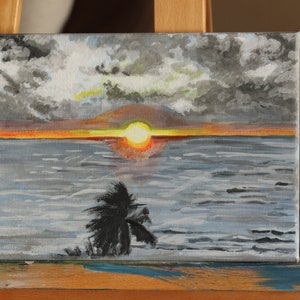 Sunrise at the sea