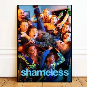 Shameless TV series Wall Art Canvas Painting Poster, Bathroom Wall Decor,NO Frame