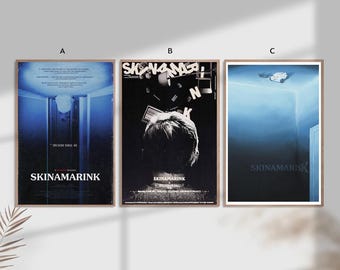 Póster de la película Skinamarink 2022, póster decorativo en lienzo (sin marco).