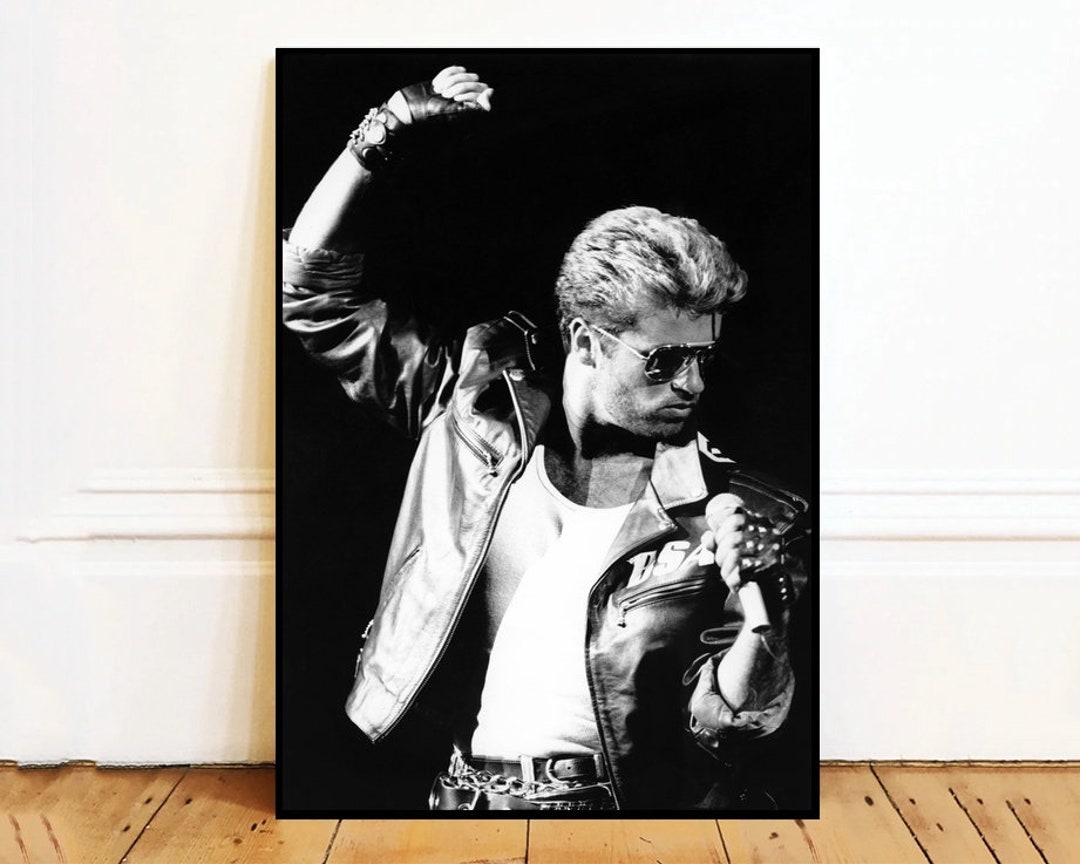 Michael Wall Art Canvas Painting Poster Bathroom Wall Etsy