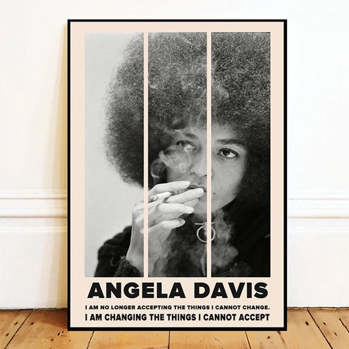 Angela Davis Canvas Poster Canvas Art Painting Wall Art - Etsy