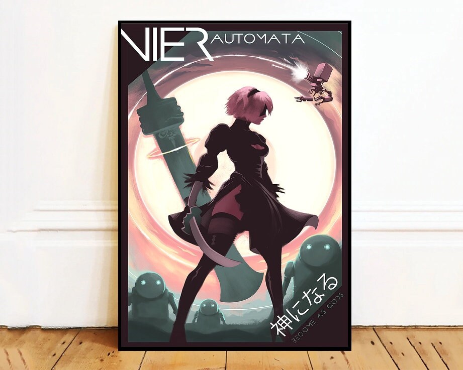 NieR Automata - 2B - Memories of Pure Light Poster