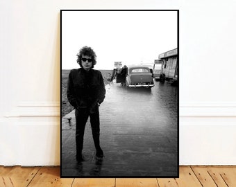 Bob Dylan Wall Art Canvas Painting Poster, Bathroom Wall Decor,NO Frame