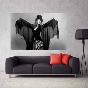 Stevie Nicks Wall Art Canvas Painting Poster, Bathroom Wall Decor,NO Frame